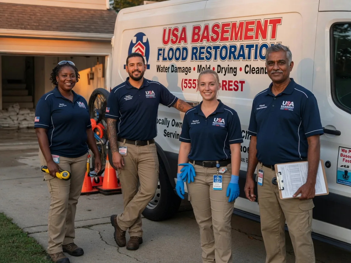 Basement Flood Cleanup company in Mcqueeney, TX