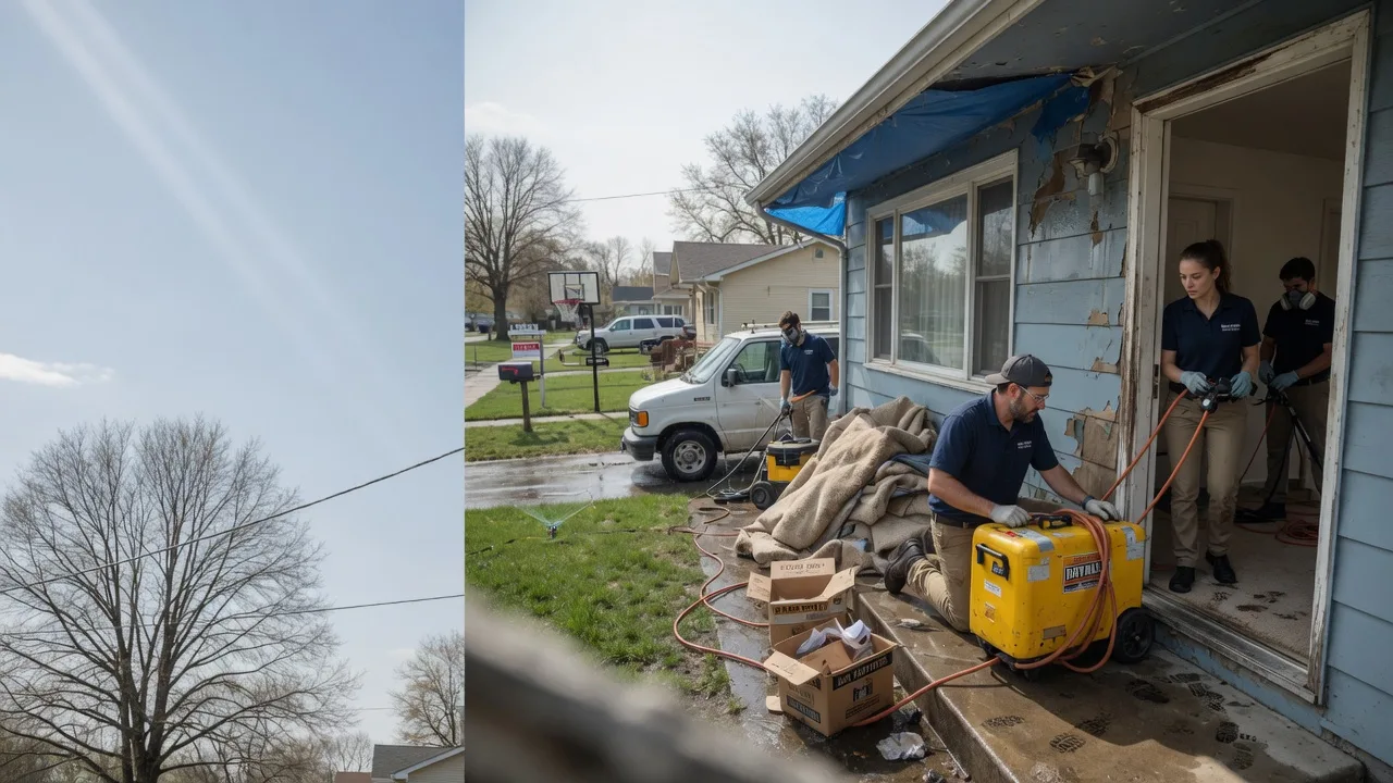 Basement Flood Cleanup in Mcqueeney, TX near me